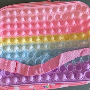 Pastel Rainbow Pop-It Lunch Bag